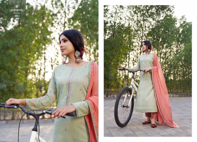 Rangoon Samantha Fancy Festive Wear Designer Heavy Silk Embroidered Suit Collection 